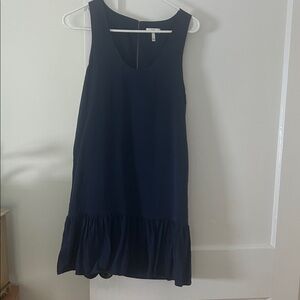 Joie Navy Sleeveless Mini Dress
